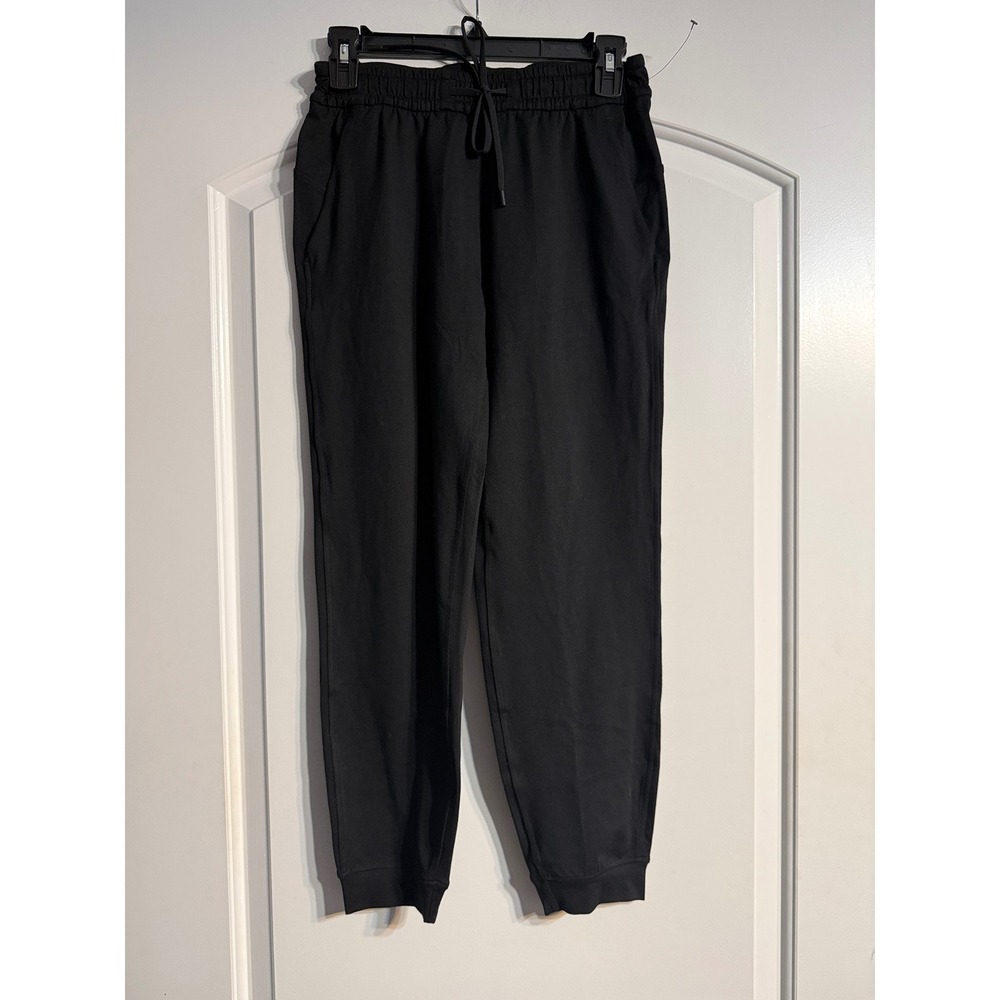 Lululemon Jogger Pants Size 4 Black Recycled Stretch NWOT Gorpcore Comfort